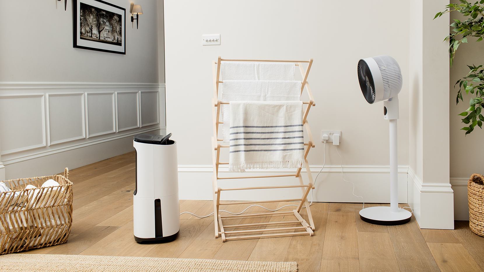 Αφυγραντήρες και ανεμιστήρες Meaco — στέγνωμα ρούχων και δροσιά στο σπίτι