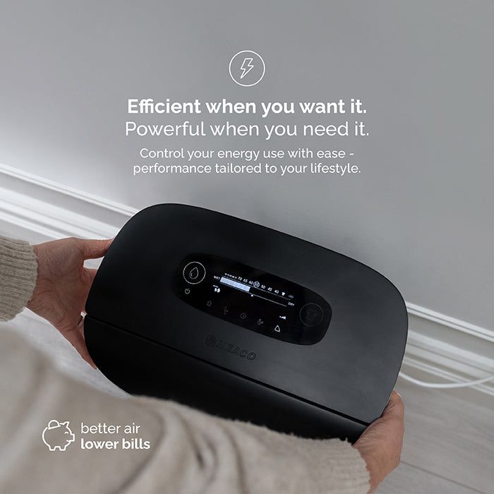 Meaco DD8L Pro πίνακας ελέγχου