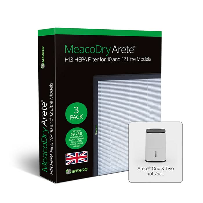 Φίλτρο HEPA H13 ιατρικής ποιότητας Meaco Arete 10L 12L